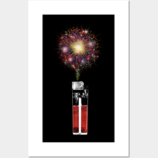 Firework Lighter Posters and Art